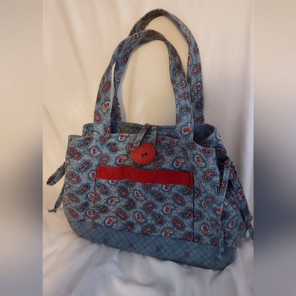 Handmade quilt shoulder bag